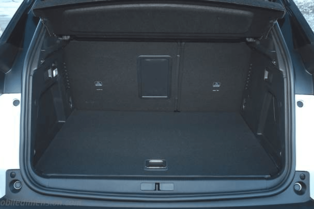 Volume du coffre selon les versions