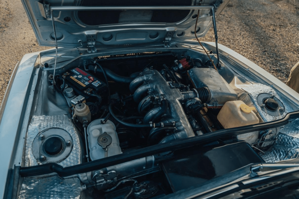 bmw 3.0 csi 1973 vue moteur