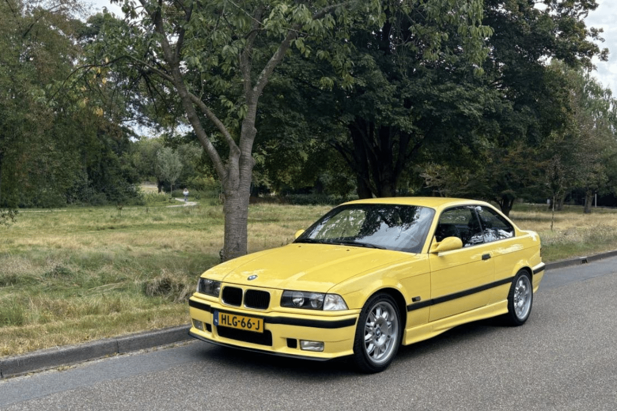 bmw m3 e36 1996 vue de face