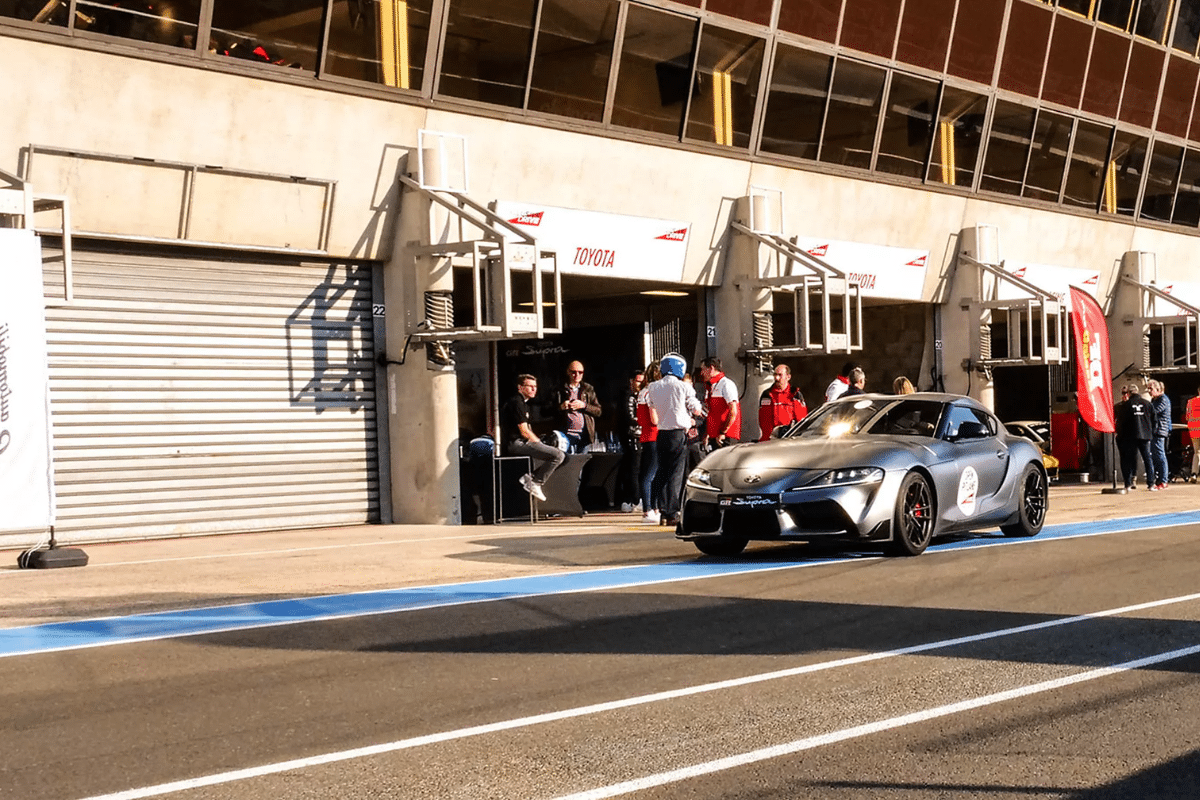 Toyota : GR Supra vue de face